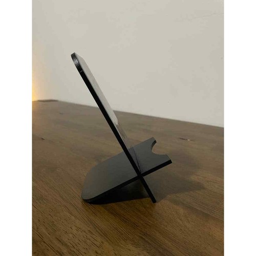 hand made phone stand hand made in south america pure wood. - 第 2/2 張圖片