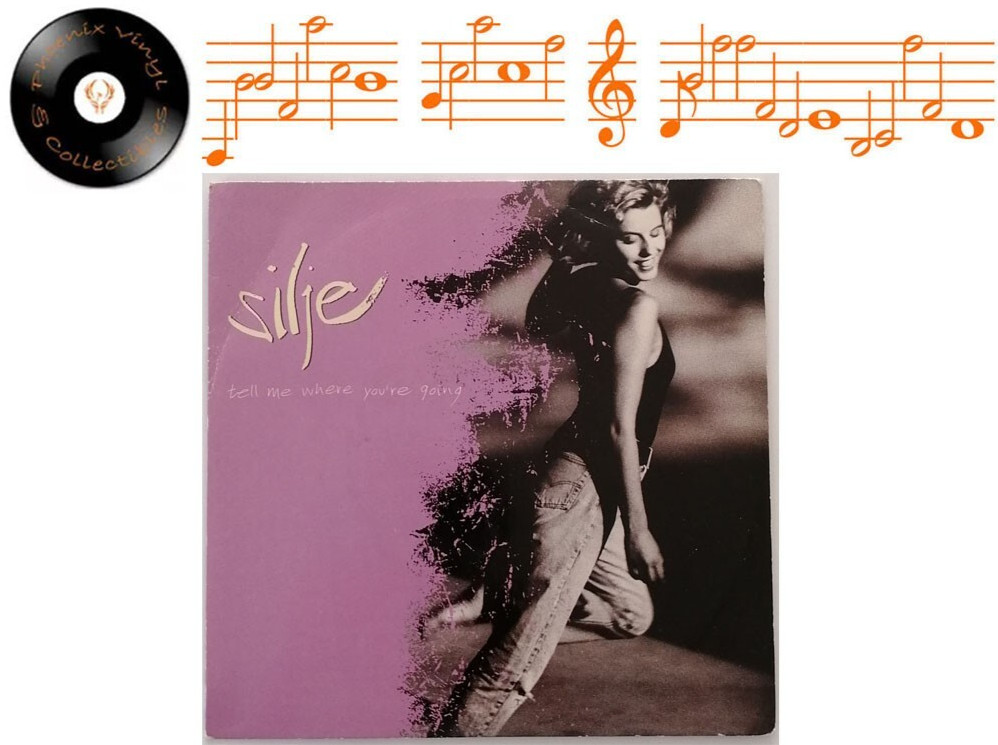 Silje Tell Me Where You're Going 7” Single A1U B1U Pressing - NM