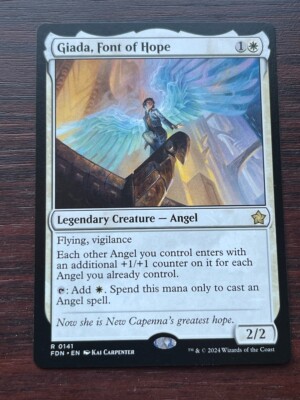 1x GIADA, FONT OF HOPE - Foundations - MTG - Magic the Gathering