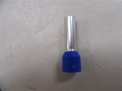 WAGO WIRE FERRULE 6 AWG GAUGE CONNECTOR SET OF (100) BLUE 216-210