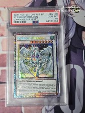 Yugioh Stardust Dragon, DAMA-EN100 Dawn of Majesty, Starlight Rare, 1st, PSA 10