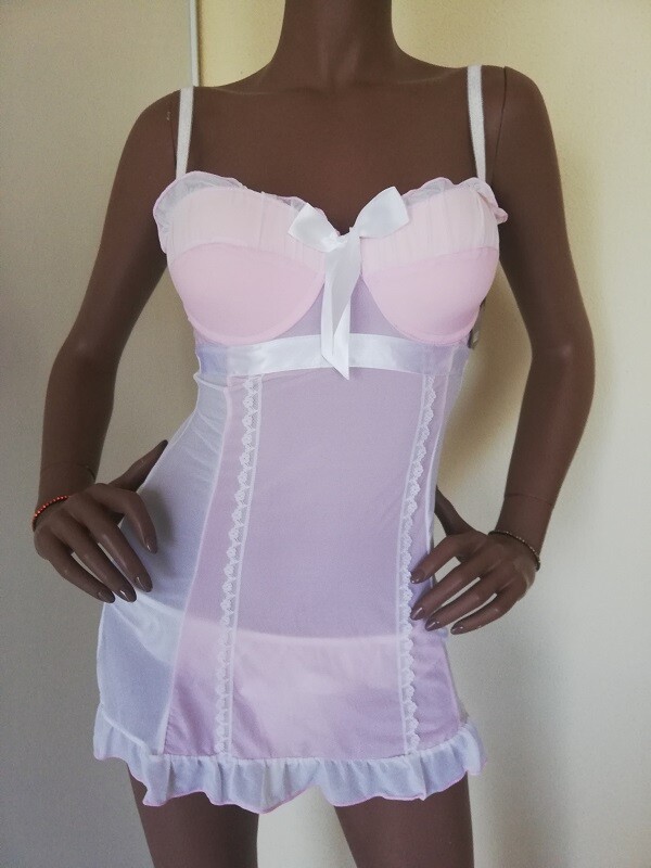 Nuisette crochet bleue grande taille - Mille et une Nuisette