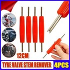 4PCS Tyre Valve Stem Remover Removal Repair Tool Key Bike Motorcycle Vehicles