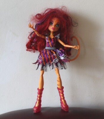 Monster High Doll Freak Du Chic Toralei Stripe Used (Sold As Seen)  UK