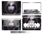 Dazzle Laptop Sticker Skin Decal Cover for Alienware M15 R4 Cherry keyboard 2021