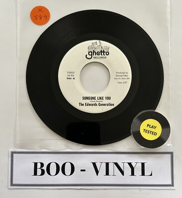 The Edwards Generation - Someone Like You 7  Soul Funk Vinyl Record EX 
