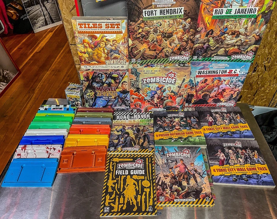 CMON Zombicide 2nd Edition + SLZ Edition + ALL EXPANSIONS  - Image 2 of 4