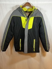 Roebuck And Co Insulated Coat Black And Yellow Kids XL 18/20