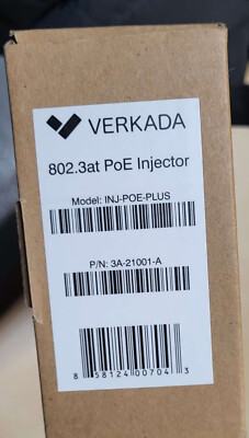 Buy in India Verkada INJ-POE-PLUS 30W PoE+ Injector Buy in India Verkada INJ-POE-PLUS 30W PoE+ Injector