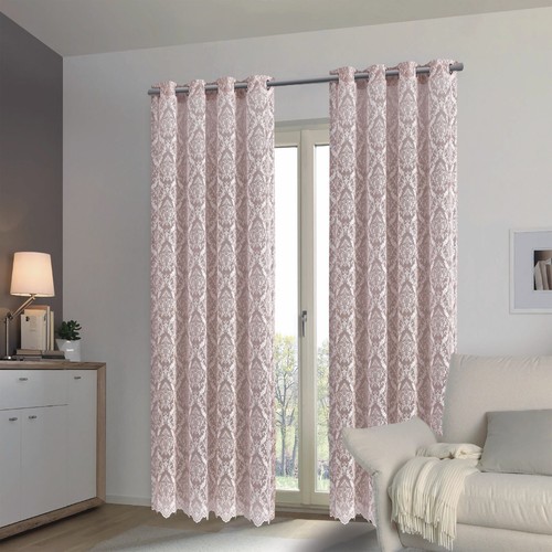 Cortina de Encaje Damasco Vintage Encaje Francés Tull Shabby Chic Encaje Cortinas de Encaje - Imagen 2 de 19