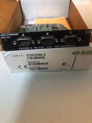 Crestron, C2COM-3, Port Control Card.......................................LSS-4