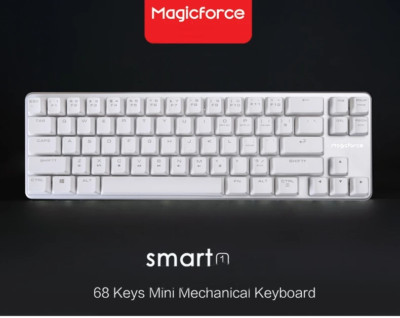 NEW Magicforce Smart 68 keys Mini Mechanical Keyboard - Black