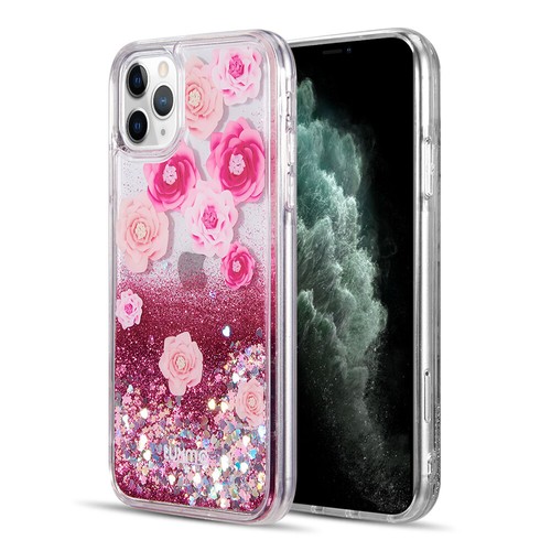 For iPhone 15 15 Pro Max Dynamic Glitter Liquid Quicksand Protective Cover Case - Picture 7 of 47