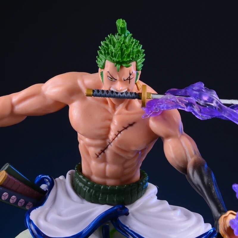 ワンピース　ゾロ　フィギュア　gk New 20cm One Piece Anime Figure GK Roronoa Zoro Action Figure PVC