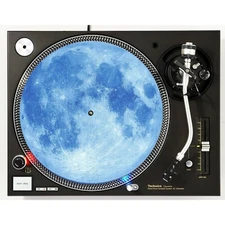 DJ Blue Moon Lunar Slipmat Turntable 12" LP Record Player, DJ Audiophile