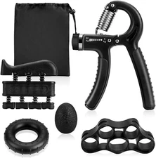 Body Glove 5 in 1 Hand Finger Grip Strengtheners Trainer Set