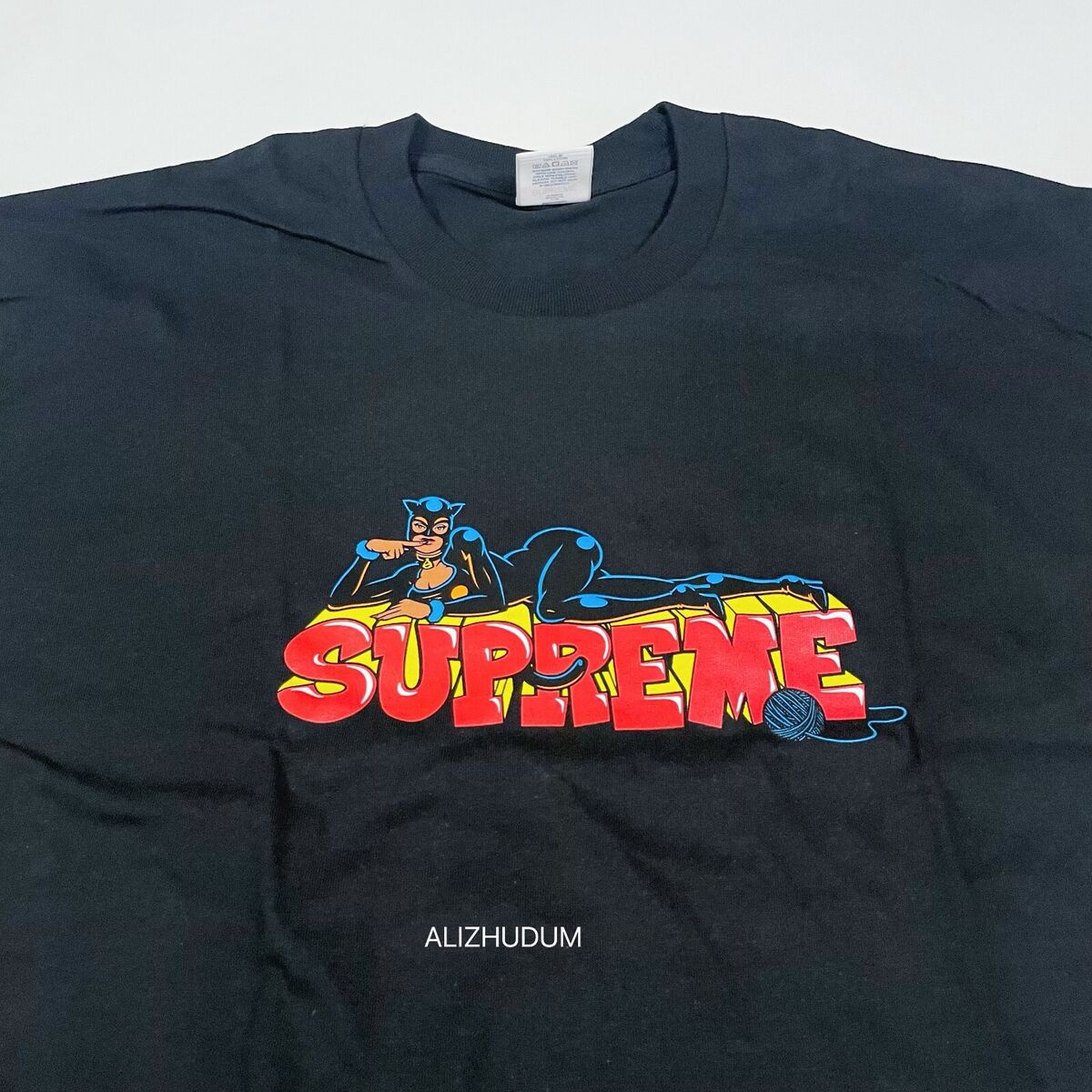 Supreme Catwoman Tee Black