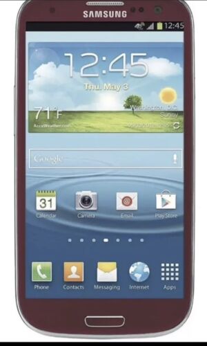Samsung Galaxy S3 i9300 I9305 16GB 3G 4G entsperrt Andriod Handy NEUWERTIG rot - Bild 4 von 5