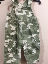 Place 89 Boys Size 3-6 Camouflage Bib Overhauls