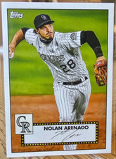 2021 Topps Series 1 REDUX Insert Nolan Arenado T52-35 Colorado Rockies
