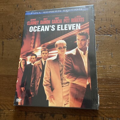 Oceans Eleven (DVD, 2002, Full Frame Edition)