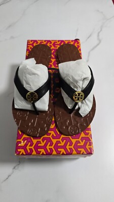 NEW Tory Burchthora Tumbled Leather Sandal SZ 6