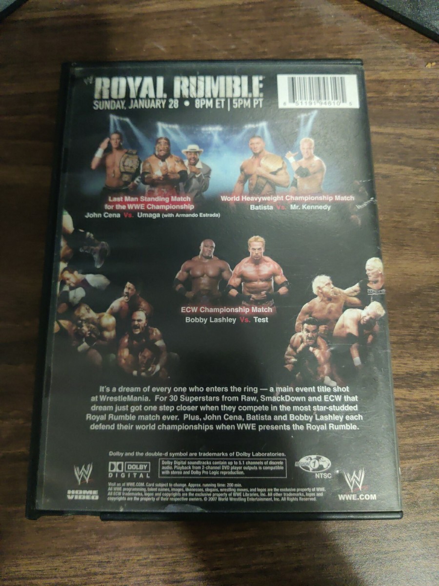 【新品未開封】WWE ロイヤルランブル アンソロジーBOX 1988-2007 WWEⓇロイヤルランブル アンソロジーBOX 1988-2007〈初回限定