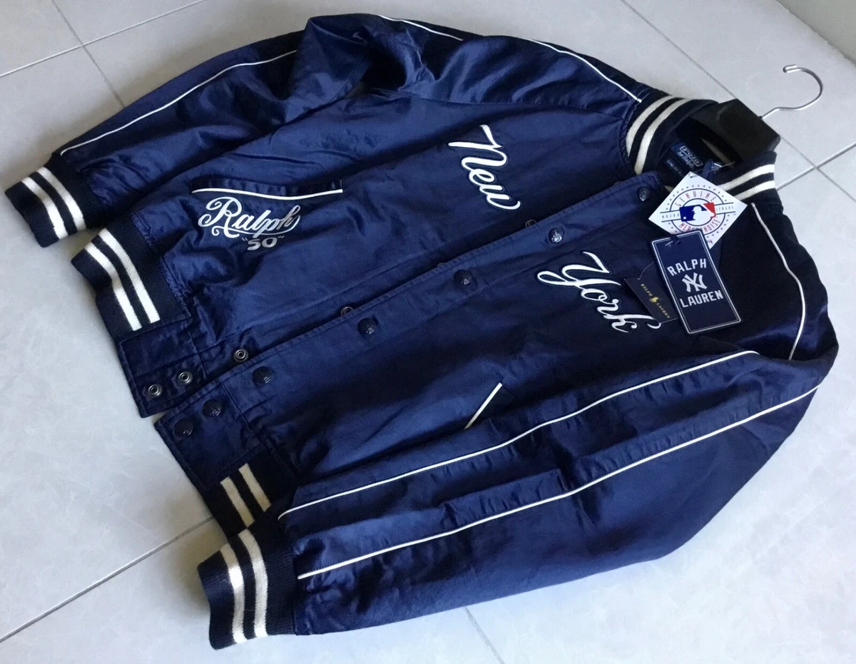 50th Anniv Polo Ralph Lauren MLB New York Yankees Jacket RRL P Wing 1992 Stadium