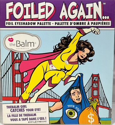 theBalm Foiled Again Foil Eyeshadow Palette, 0.34 oz.