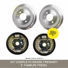KIT MASSE FRENANTI COMPLETE TAMBURI FRENO LANCIA MUSA 1.9 D MULTIJET