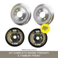 Komplettes Satz Bremsgewichte Bremstrommeln Lancia Musa 1.6 D Multijet