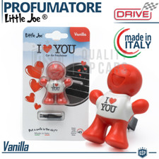 PROFUMATORE Auto Omino Little Joe® LOVE YOU Profumo VANIGLIA Idea Regalo Cuore