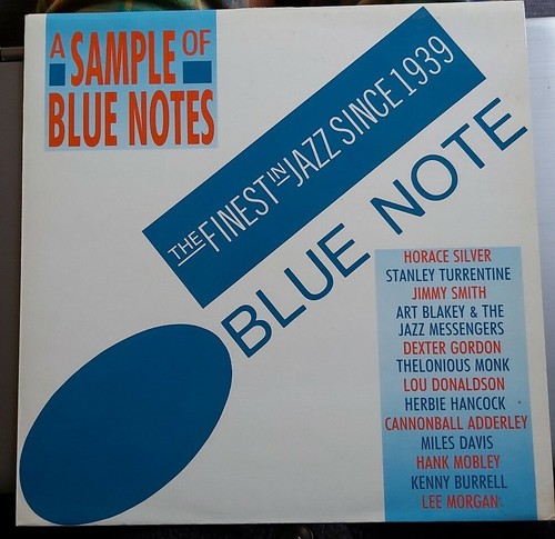 A SAMPLE OF BLUE NOTE LP compilation - vinyl/cover in excellent condition