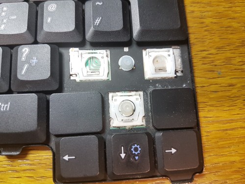 Dell XPS M140 M1710 Inspiron 1300 B130 B120 VERKAUF SCHLÜSSEL SILBER ODER SCHWARZ ODER GRAU - Bild 4 von 6