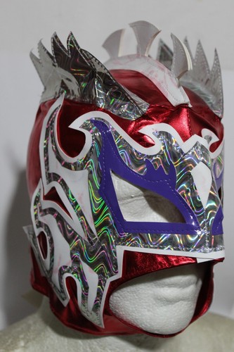 004 SUIT KIDS KALISTO Red WRESTLING Traje LUCHA LIBRE Halloween Disfraz skl - Picture 9 of 10
