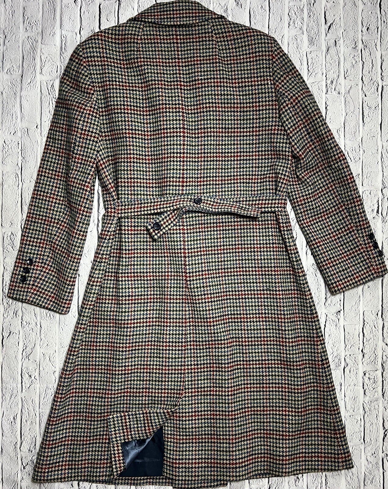 Vintage Pendleton Ltd Houndstooth Tweed Double Br… - image 5