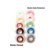 Dental Archwire Elastic Tube Protective Sleeve Elastomeric Solid Wire Bumper
