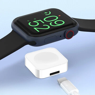 PDKUAI Portable 2 interface Magnetic Wireless Charger For Apple Watch Series 9 8 7 6 5