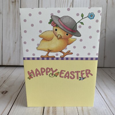 Mary Engelbreit Chick With Hat Hope A Fun Happy Easter Comes Your Way New Card