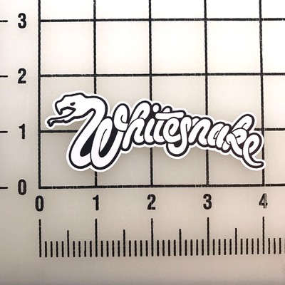 Whitesnake 4'' Wide Vinyl Decal Sticker BOGO