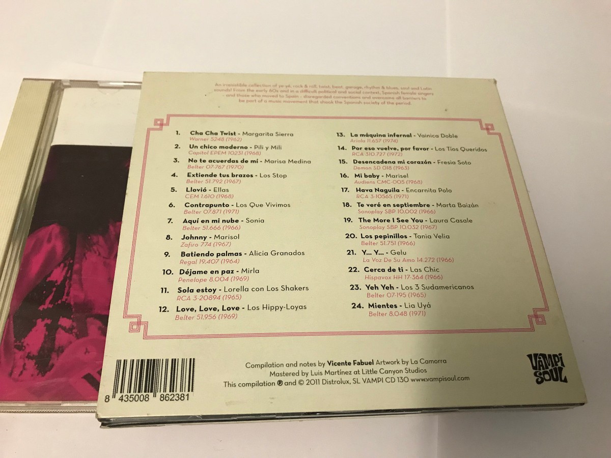 Chicas! Spanish Female Singers 1962/1974 CD : Vampi Soul ‎– VAMPI