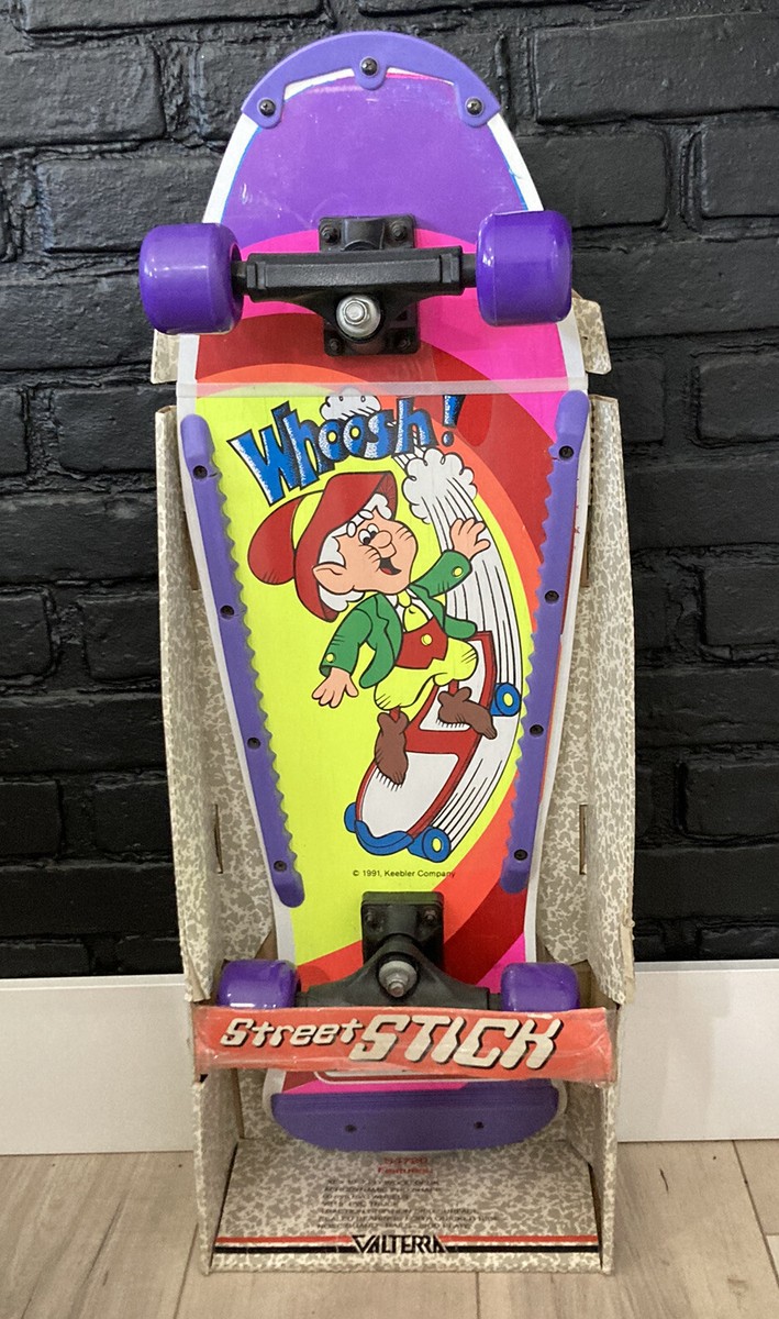NEW NOS 1991 VALTERRA KEEBLER ELF COOKIES Promotional Skateboard