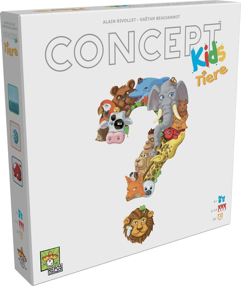 Repos Production Concept Kids: Tiere Kinderspiel Ratespiel 2 (us