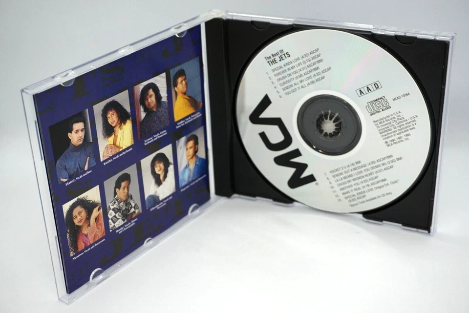 The Jets : The Best Of  CD Album (USA 1990 Press) - Rocket 2 U - HTF - Image 3 of 3