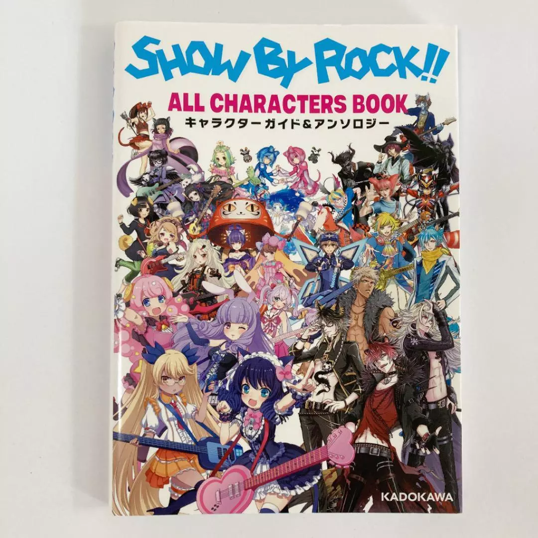 Show by Rock!! All Characters Book -Character Guide & Anthology- JAPAN