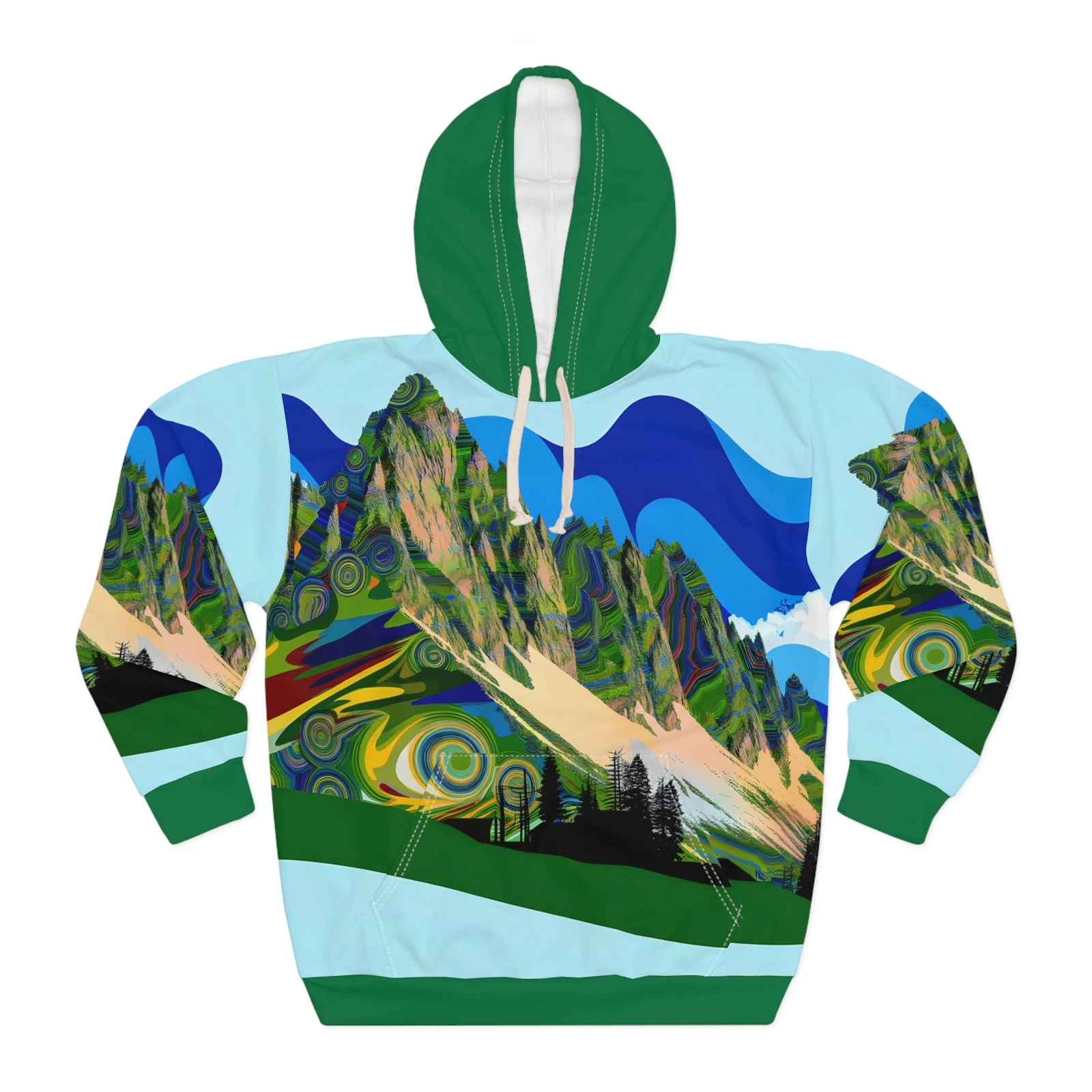 Katahdin Mountain All Over Print Hoodie Outdoor Adventure Apparel Travel Wear
Opens in a new window