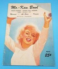 KANSAS  MISSOURI - BOWL ALL STAR GAME - COLLEGE FOOTBALL PROGRAM - 1947 - RARE
