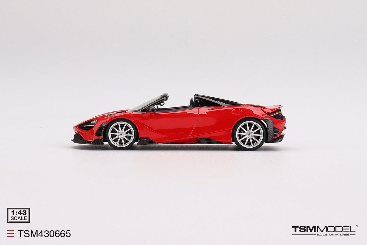 1/43 マクラーレン 765LT スパイダー ヴァーミリオンレッド 1:43 McLaren 765LT Spider -- Vermillion Red -- TSM-Model | eBay