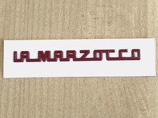 Distintivo logo rosso originale La Marzocco per Linea Mini (D.3.011) Made in Italy