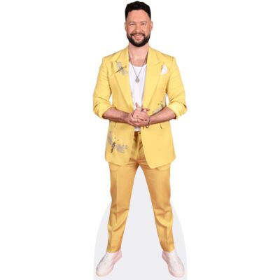 Calum Scott (Yellow Suit) Mini Size Cutout
